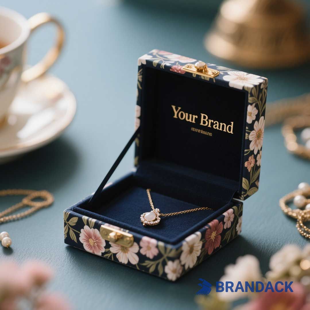 floral jewellery box