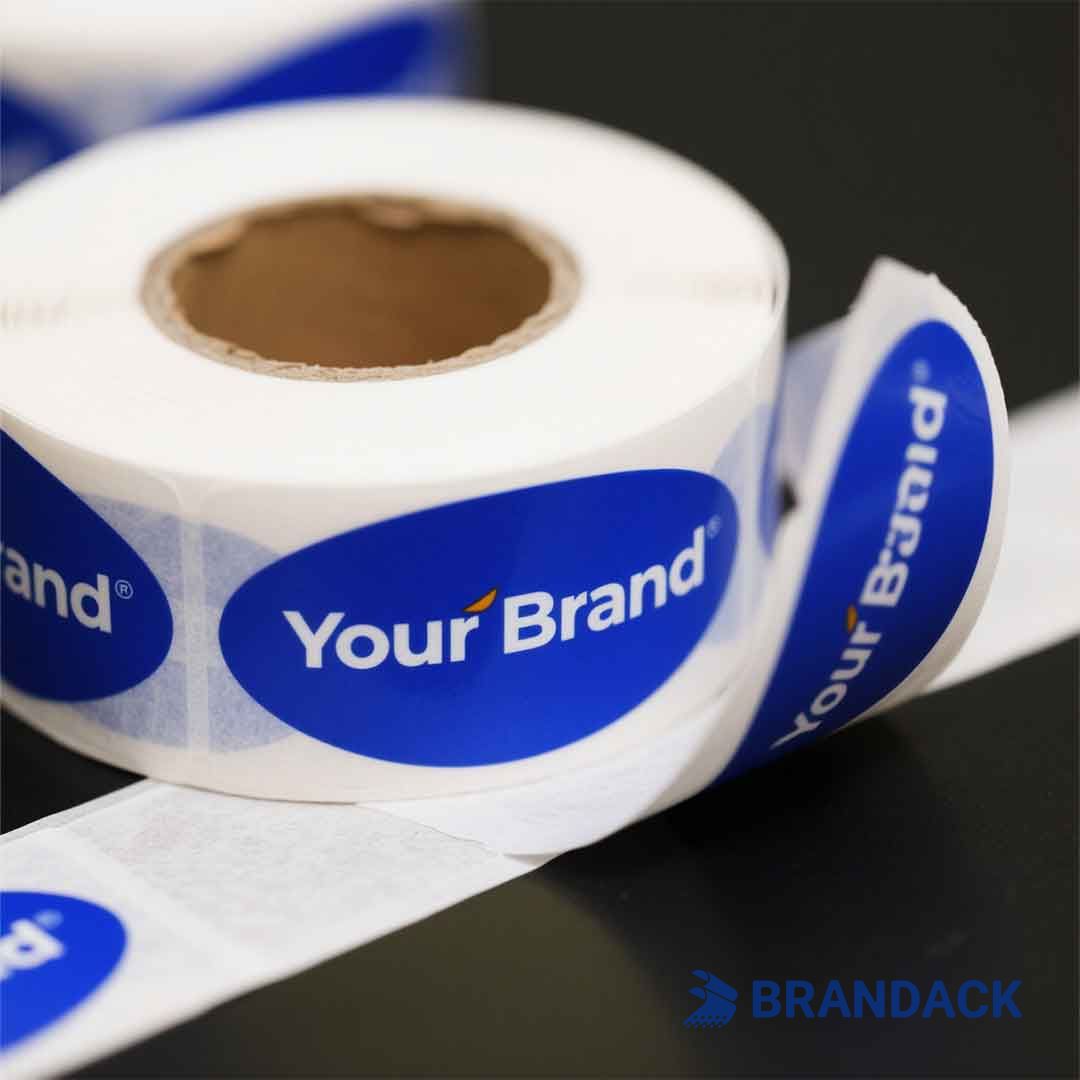 Custom Printable Label with Stickers and Labels Printing Service
