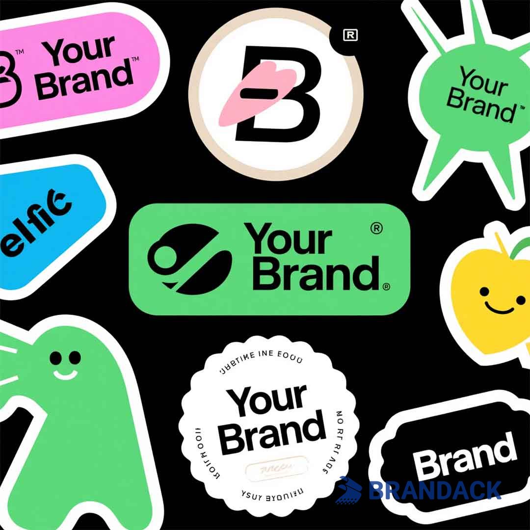 stickers and labels