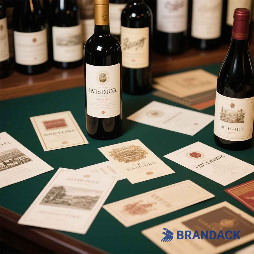 wine label printing