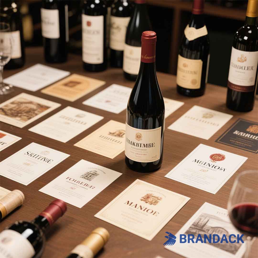 custom wine label printing