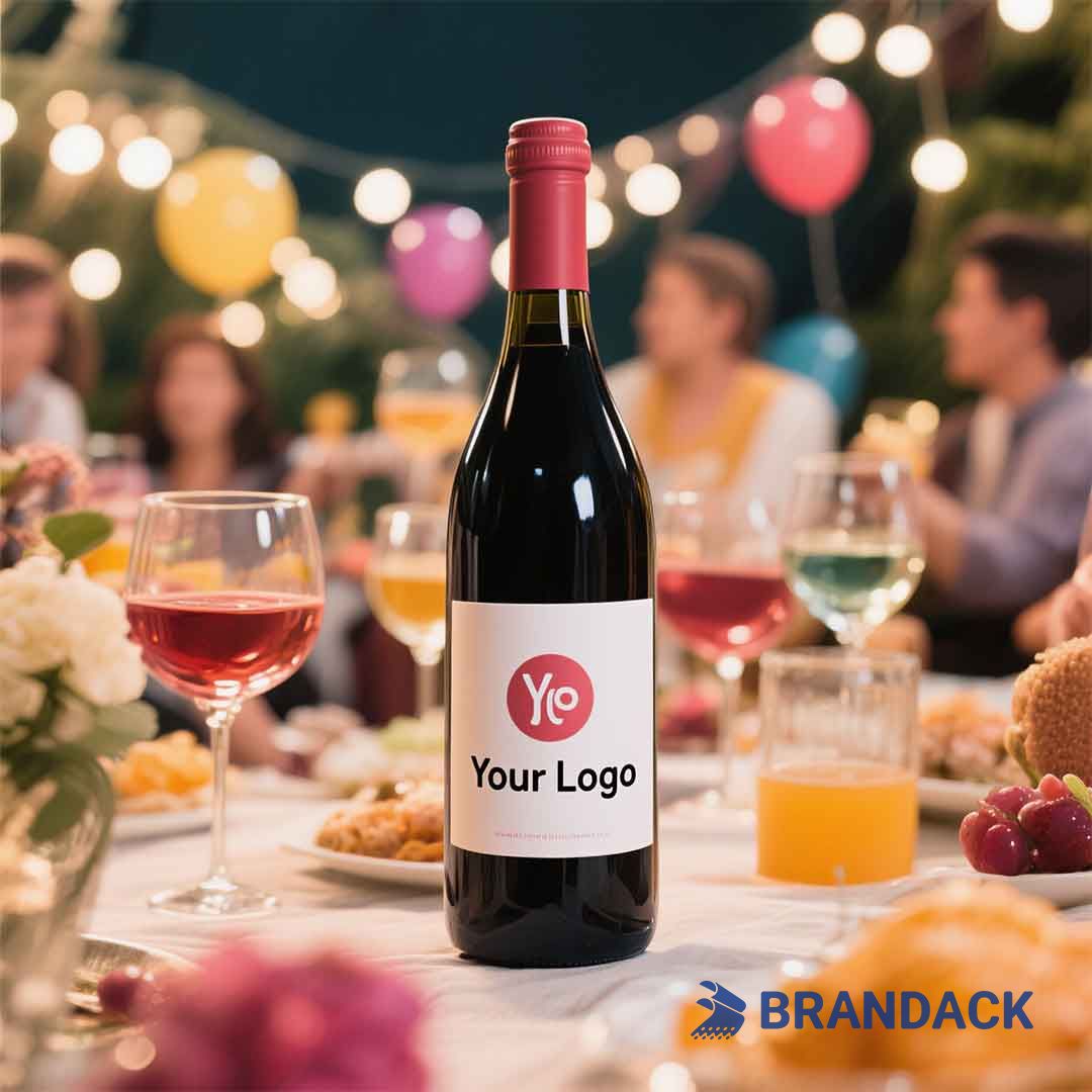 wine bottle label design