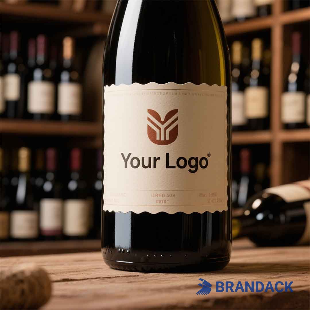 wine label design