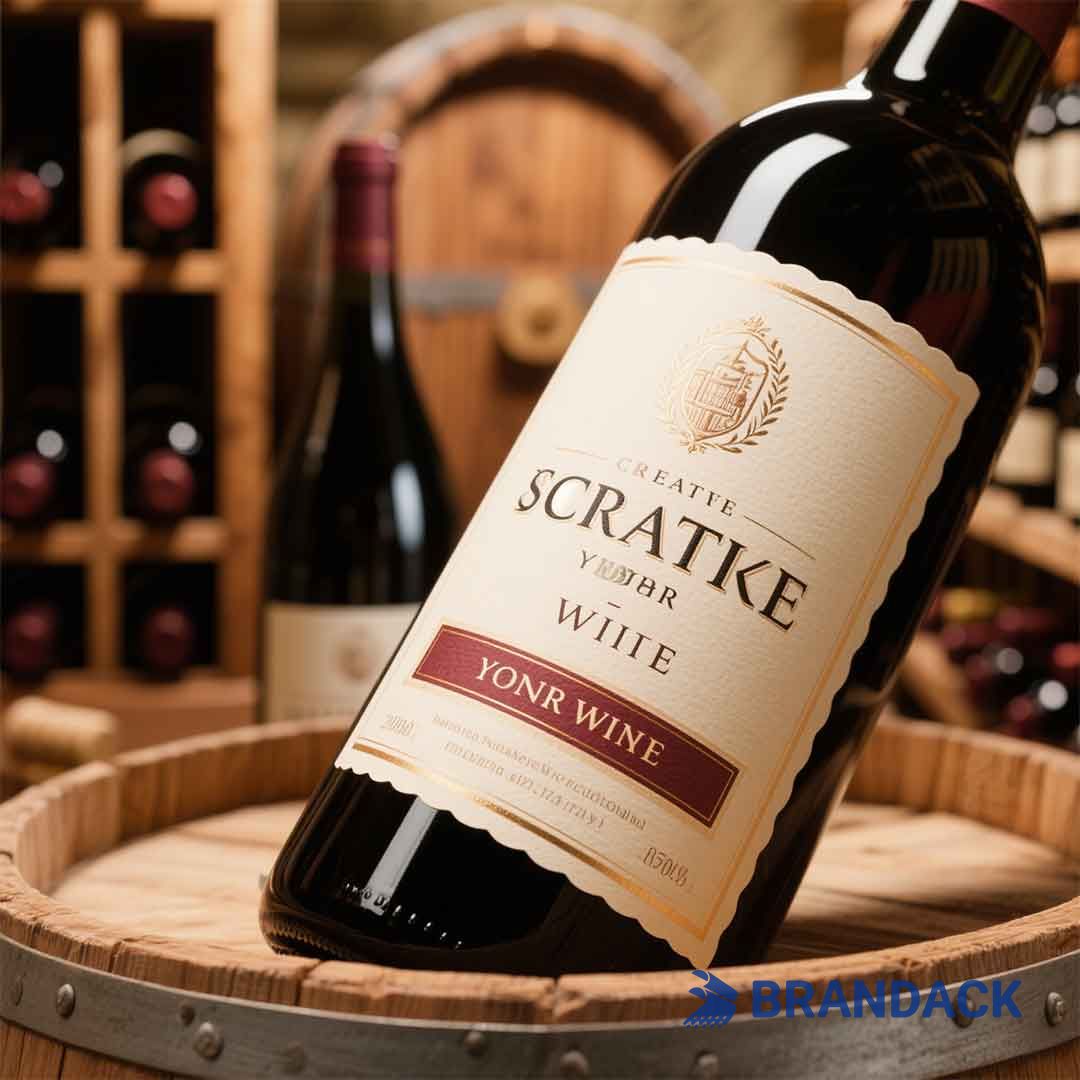 Custom Wine Bottle Label Printing Company to Save Your Time & Cost