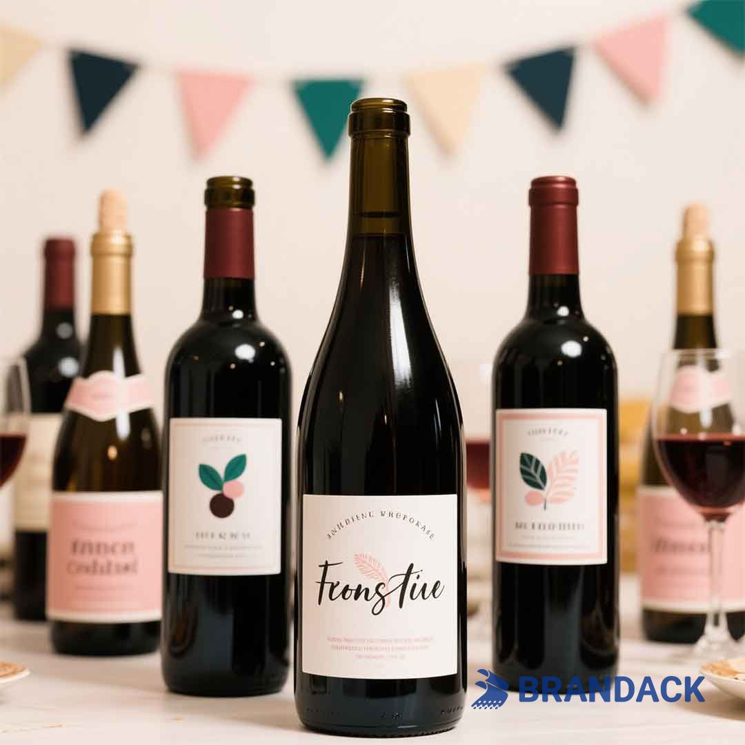 wine label sticker