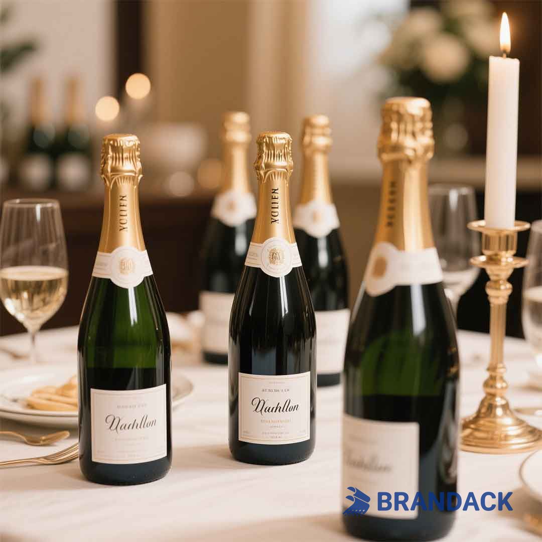 custom champagne bottle labels