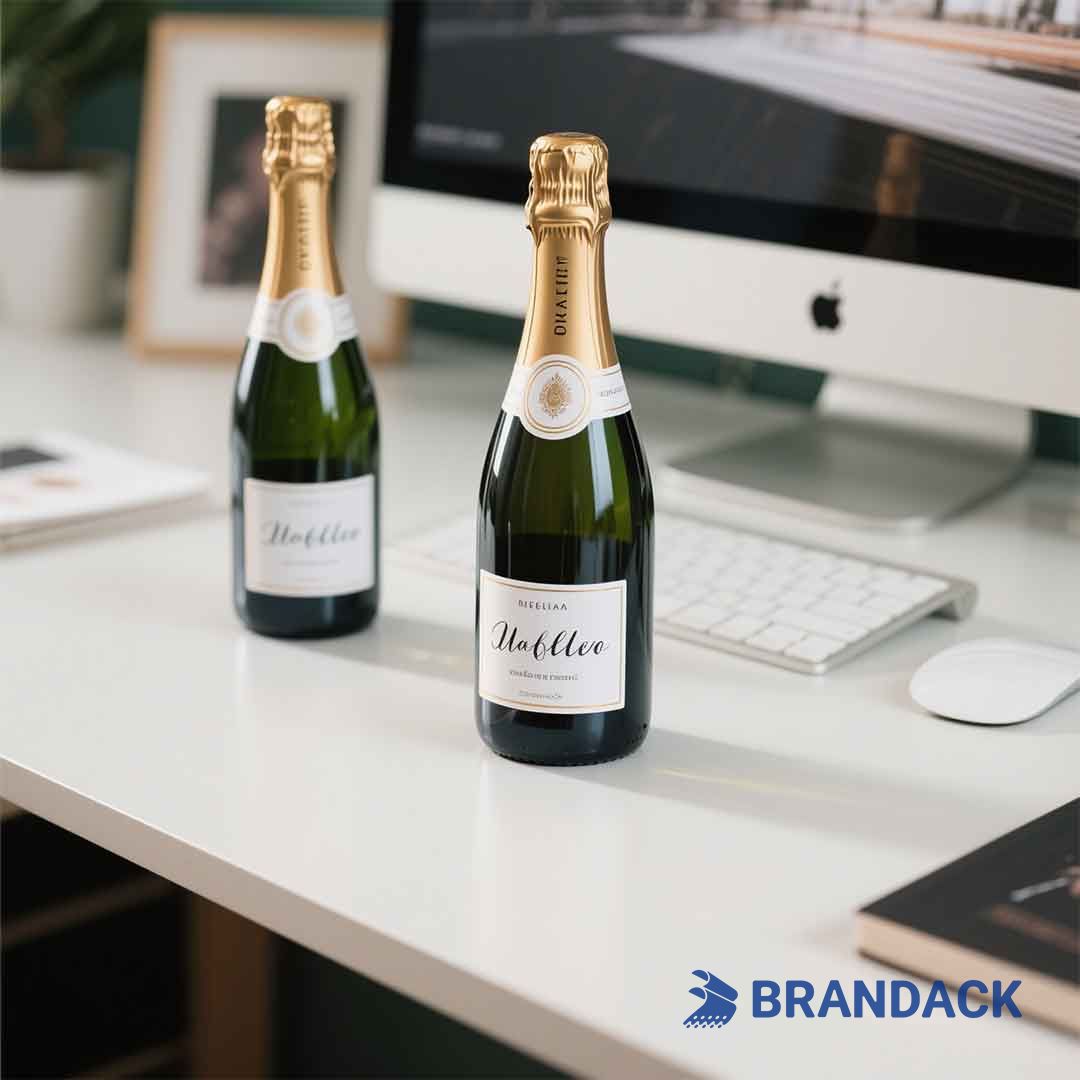 create your own champagne label