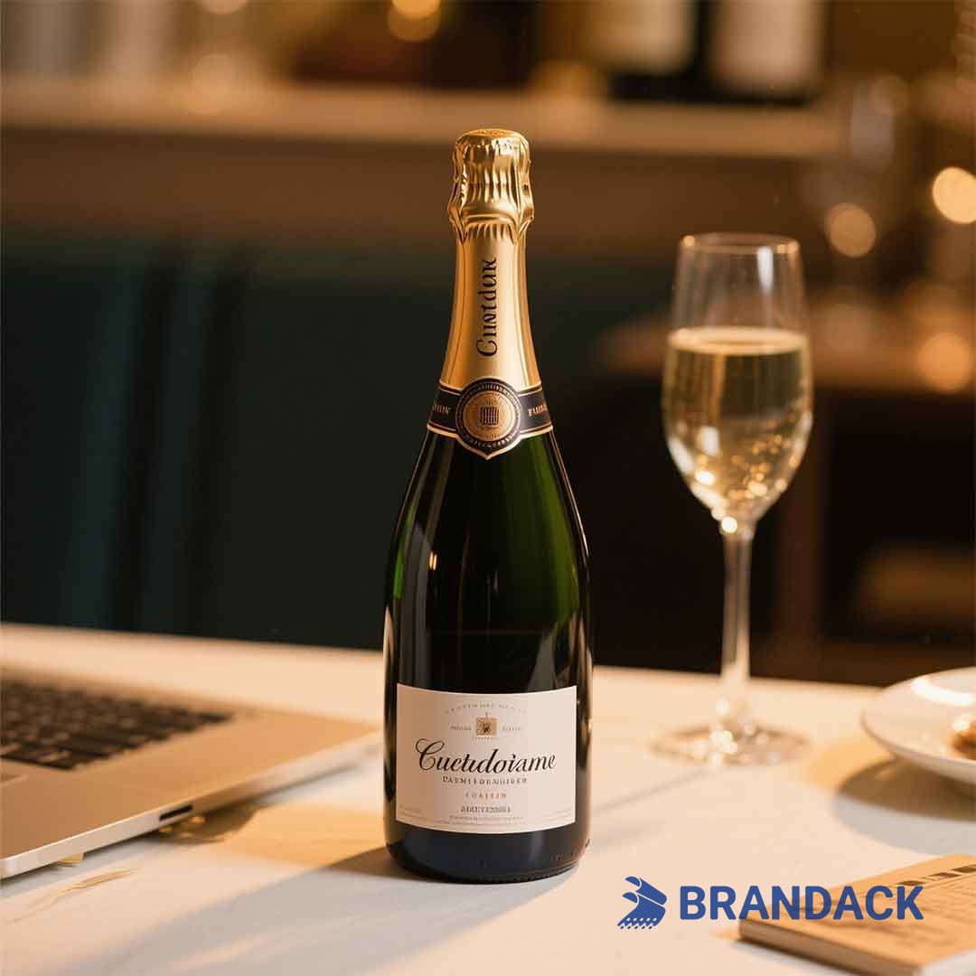 personalized champagne bottle labels
