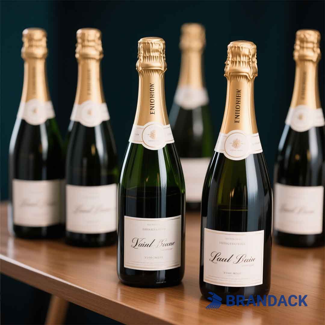 design your own champagne label
