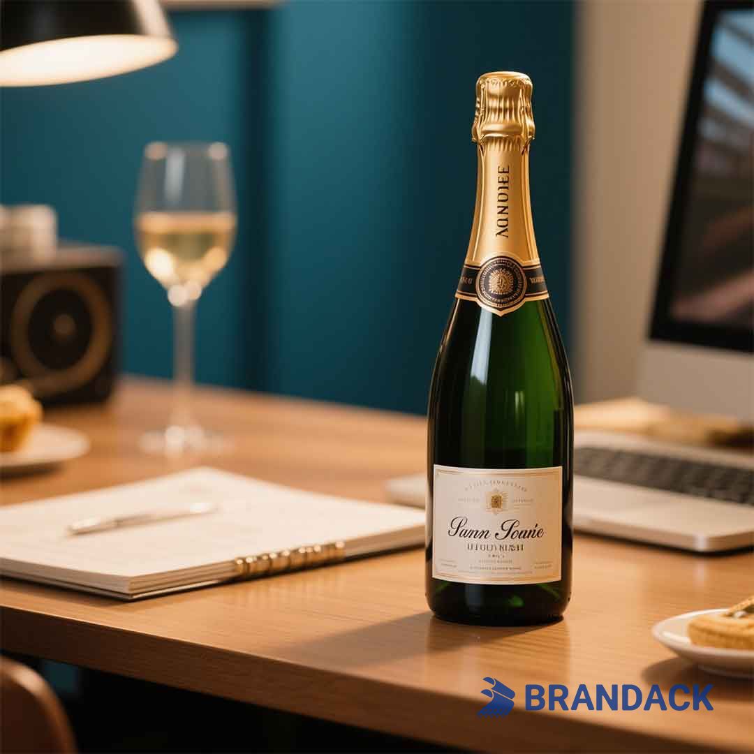 personalized champagne labels