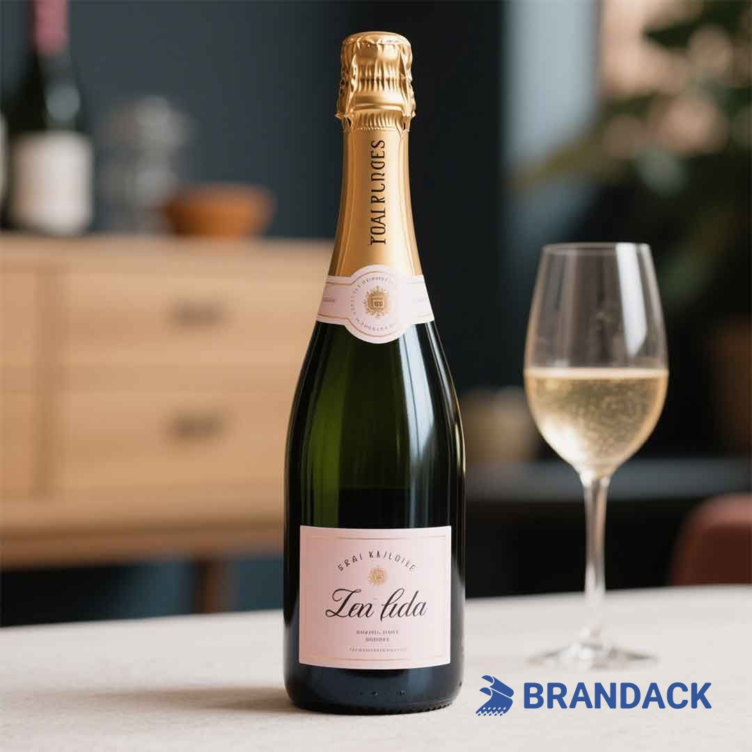 Champagne Bottle Labels Personalised | Make Your Own Champagne Label