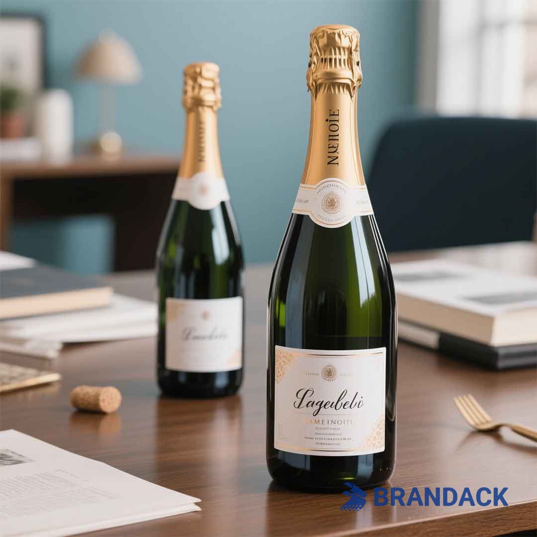Personalised Champagne Bottle Labels