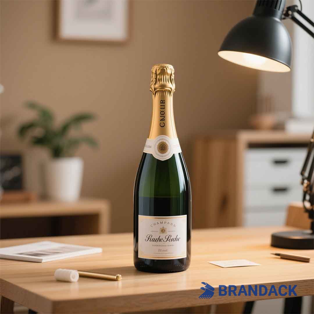 Champagne Bottle Labels Personalised