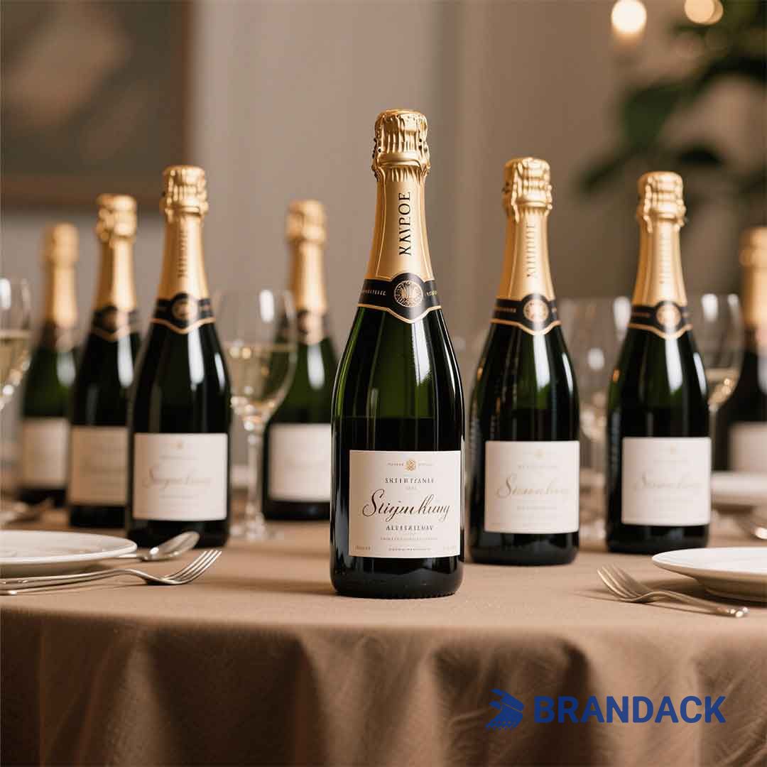 Personalised Champagne Bottle Labels