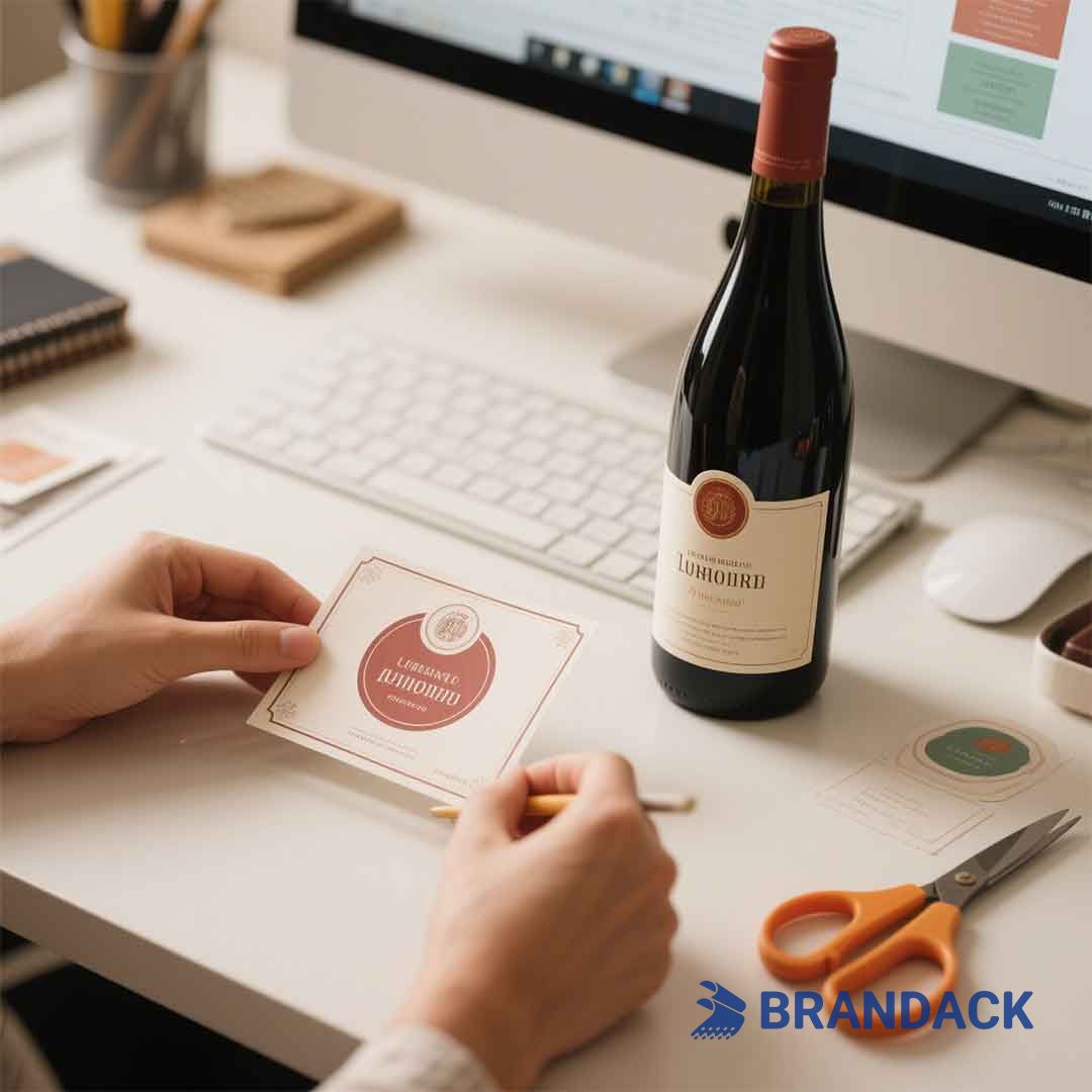 design your own wine label