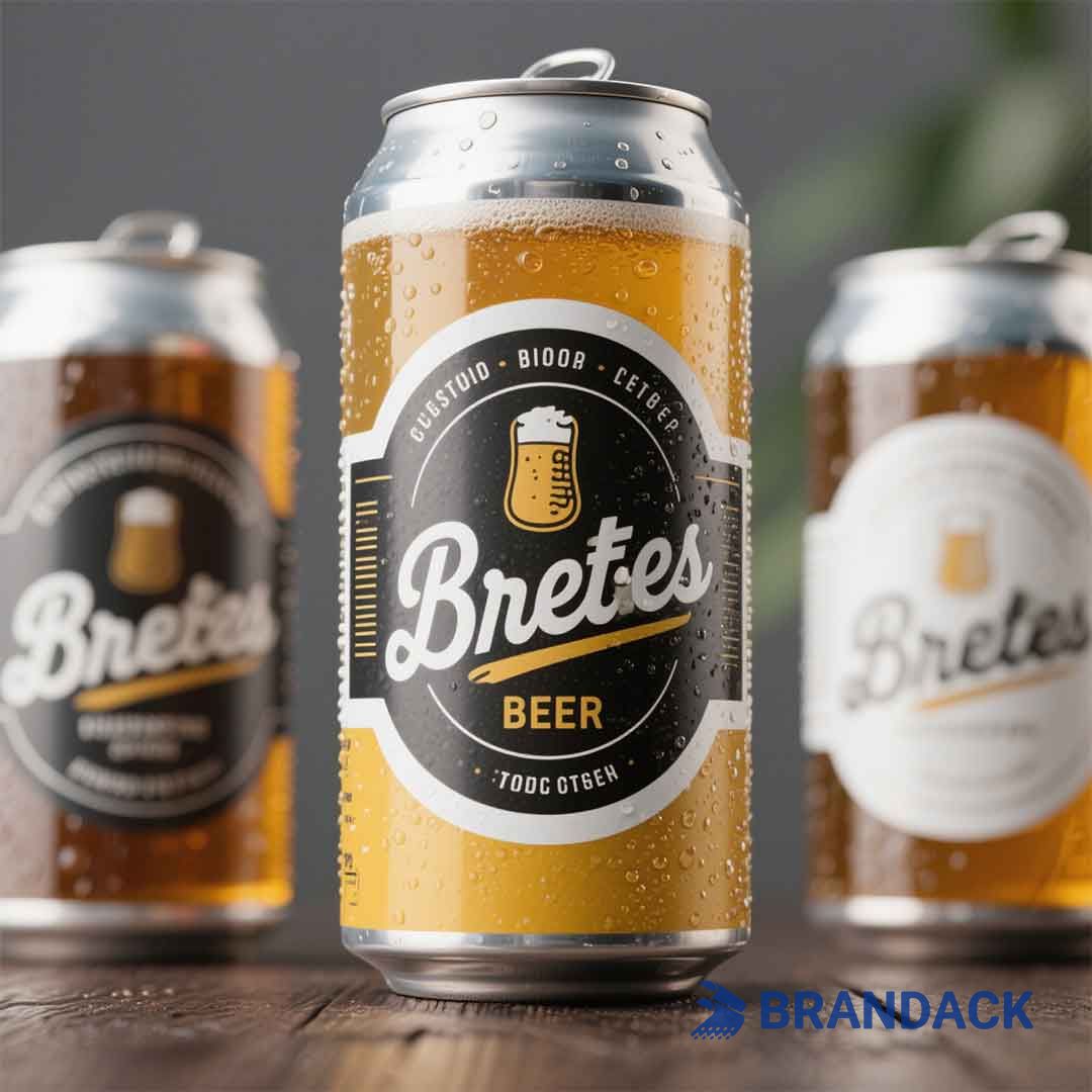 personalised beer can labels