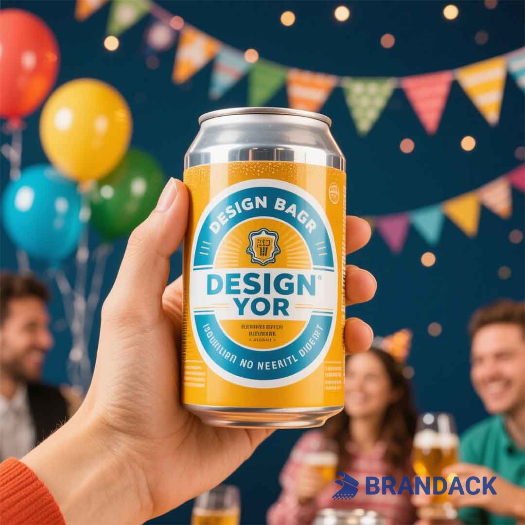 design your own beer can label