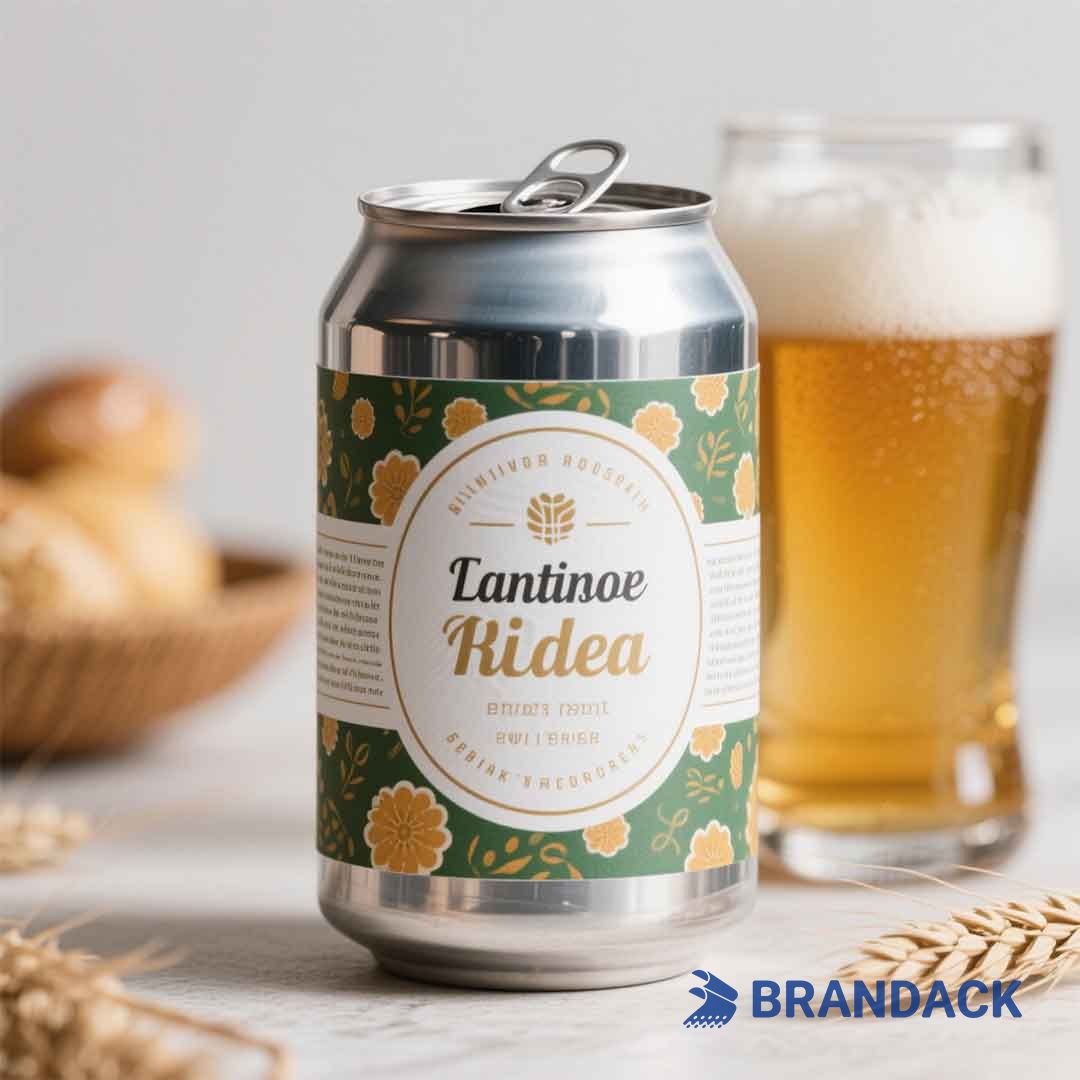 design your own beer can label
