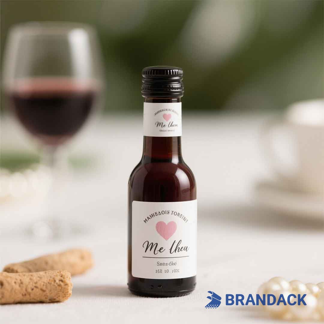 Custom Personalized Mini Wine Bottle Labels to Stand Out and Boost Sales