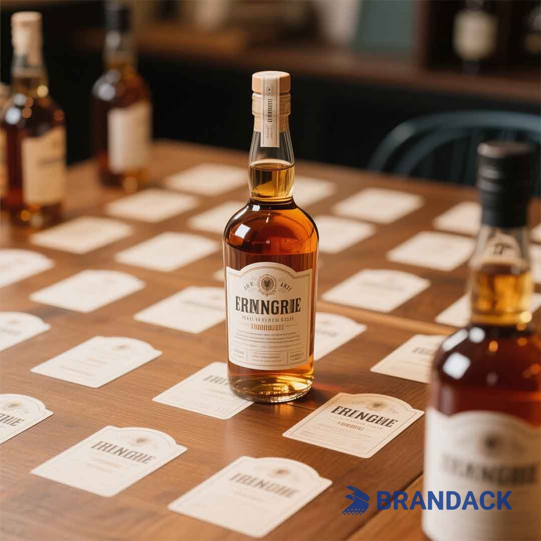 custom whiskey bottle labels