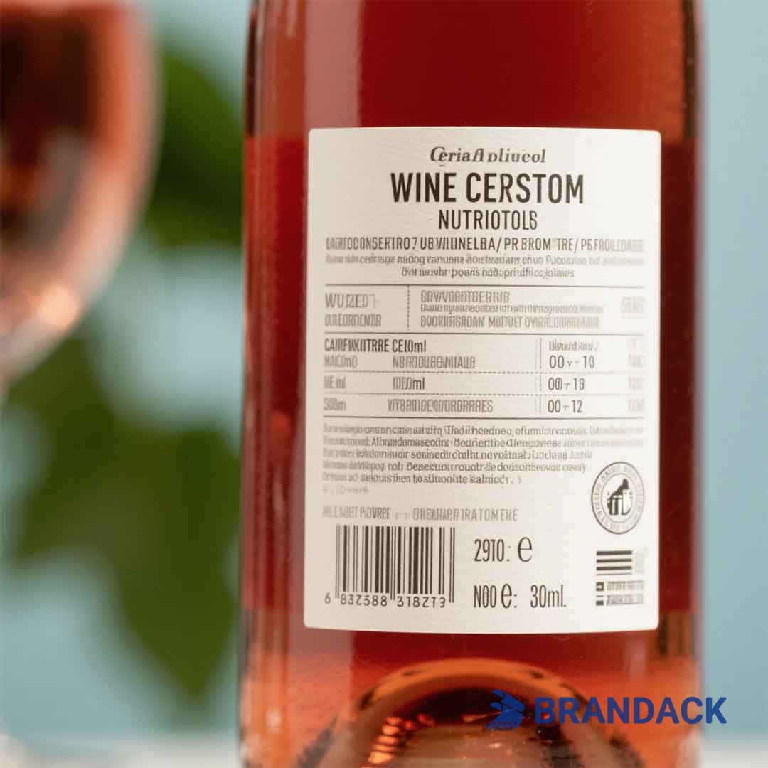 custom nutrition label