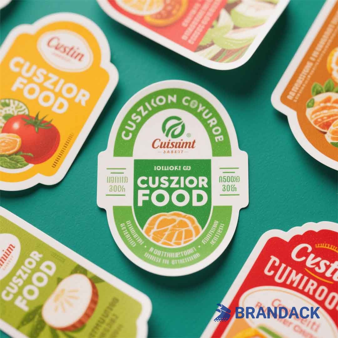 Custom Food Label Stickers | Labels Printing Company with Design Service