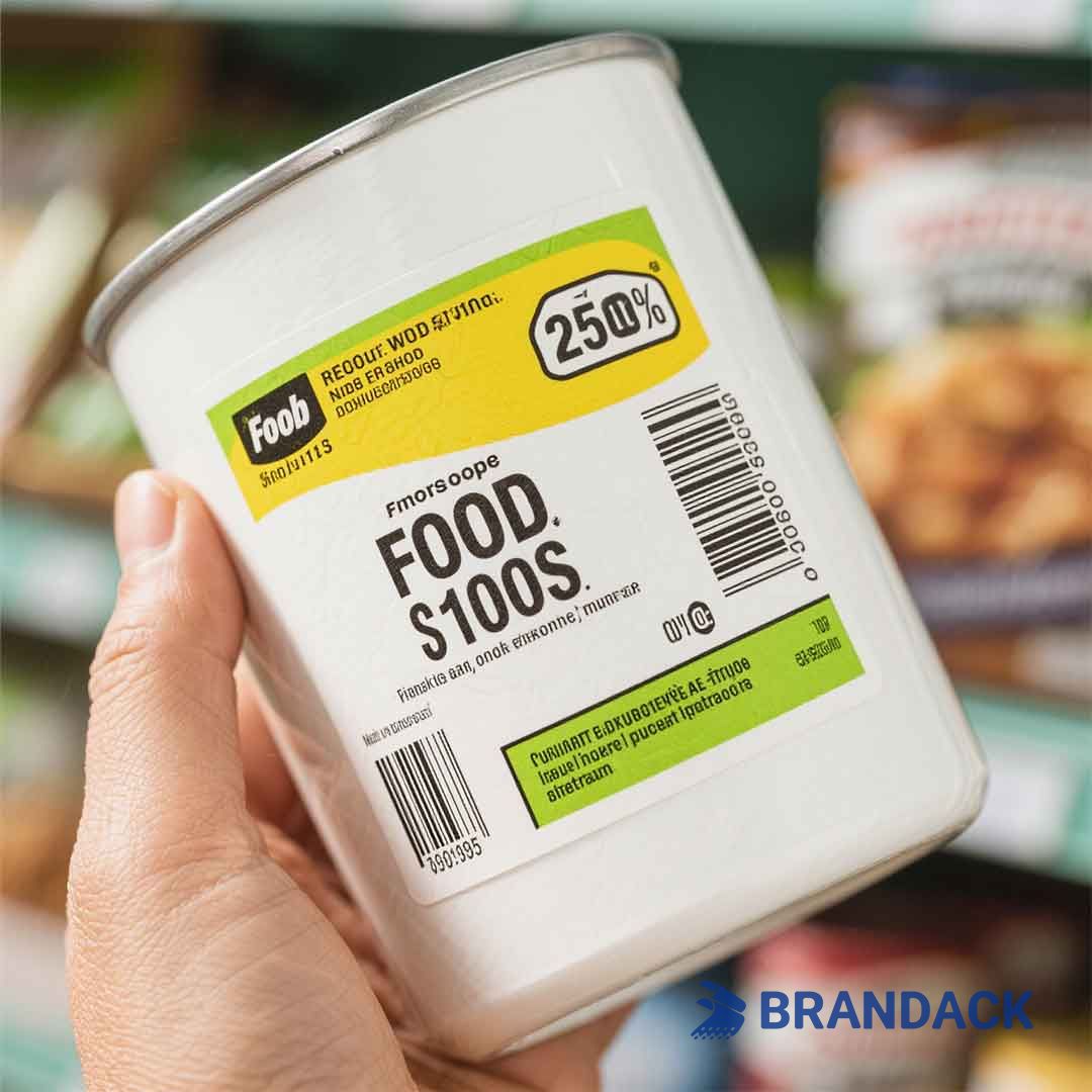 custom food label stickers