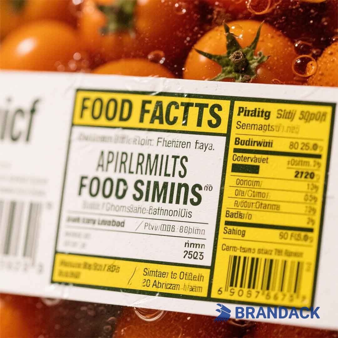 custom food label printing