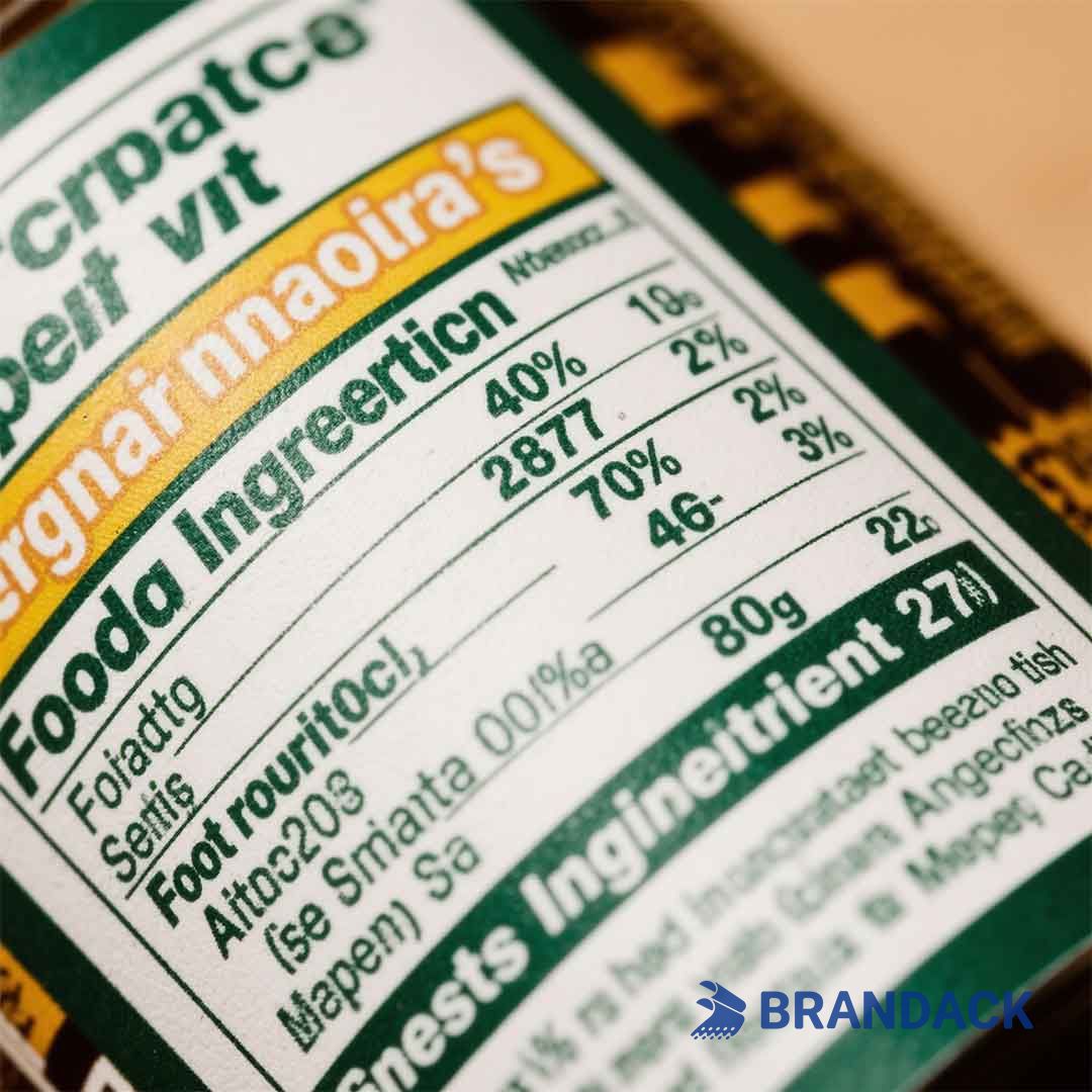 custom ingredient labels