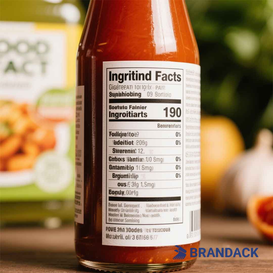 food ingredient labels