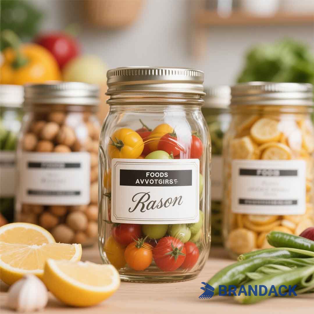 mason jar stickers