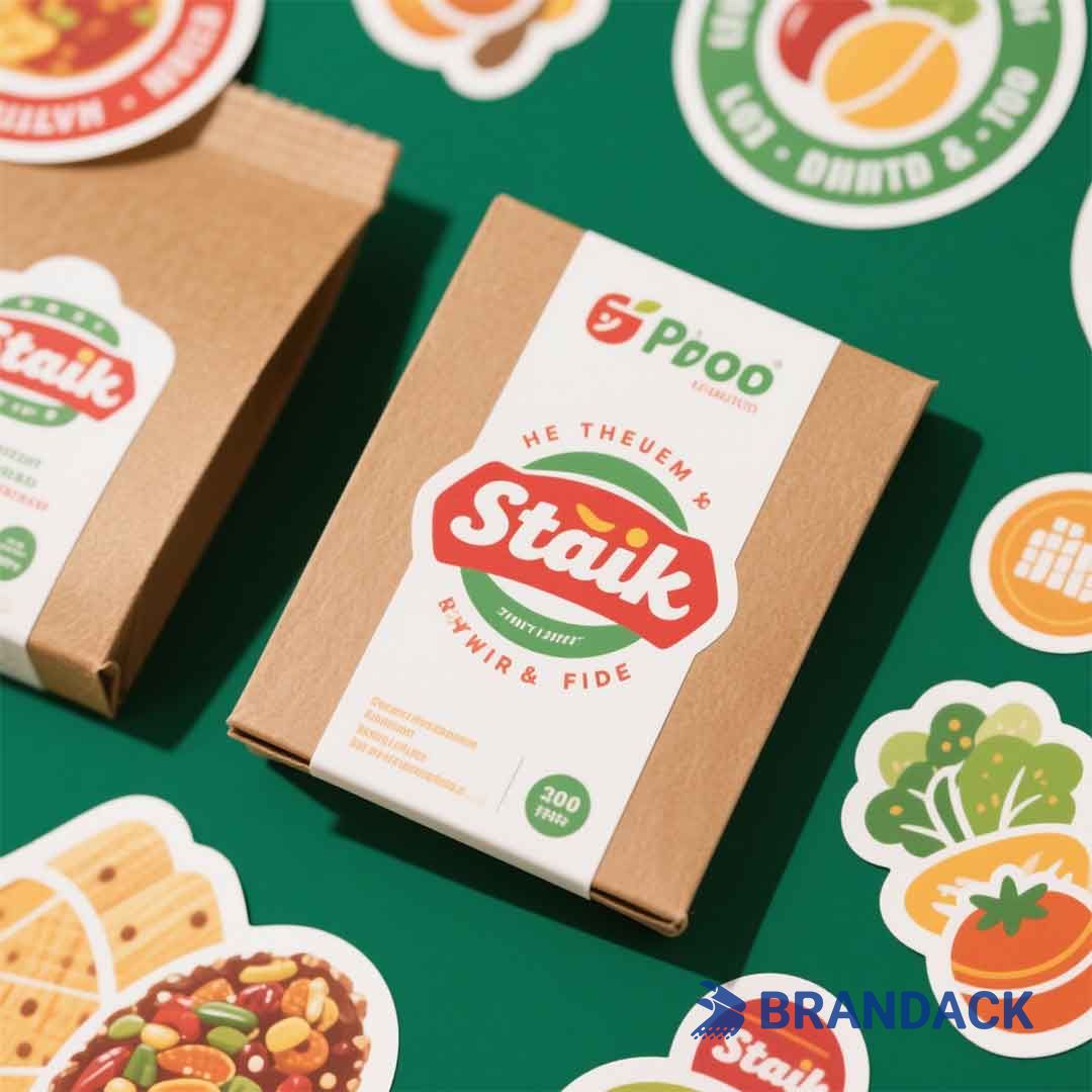 labels for packaging food products