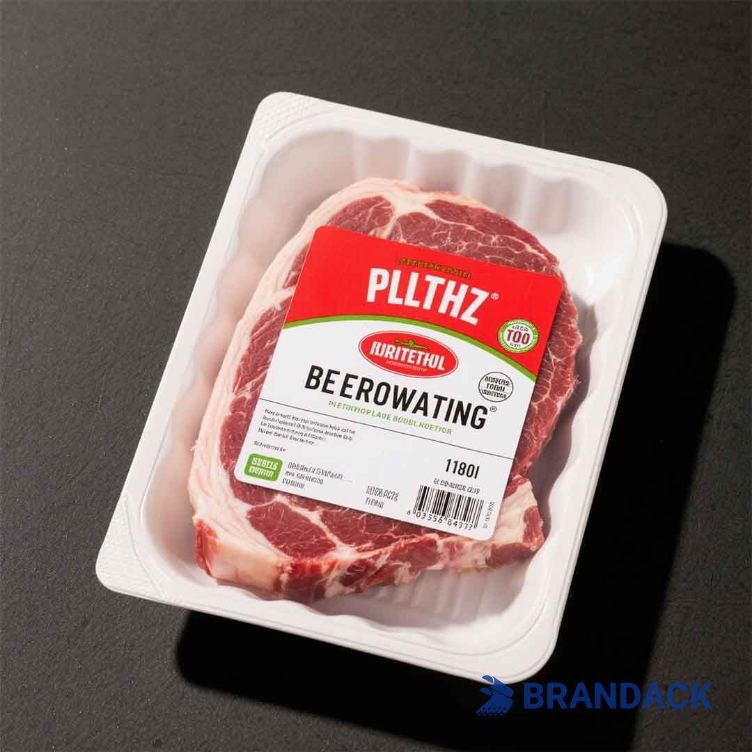 Meat Packaging Label Stickers | Design Your Own Meat Package Labels