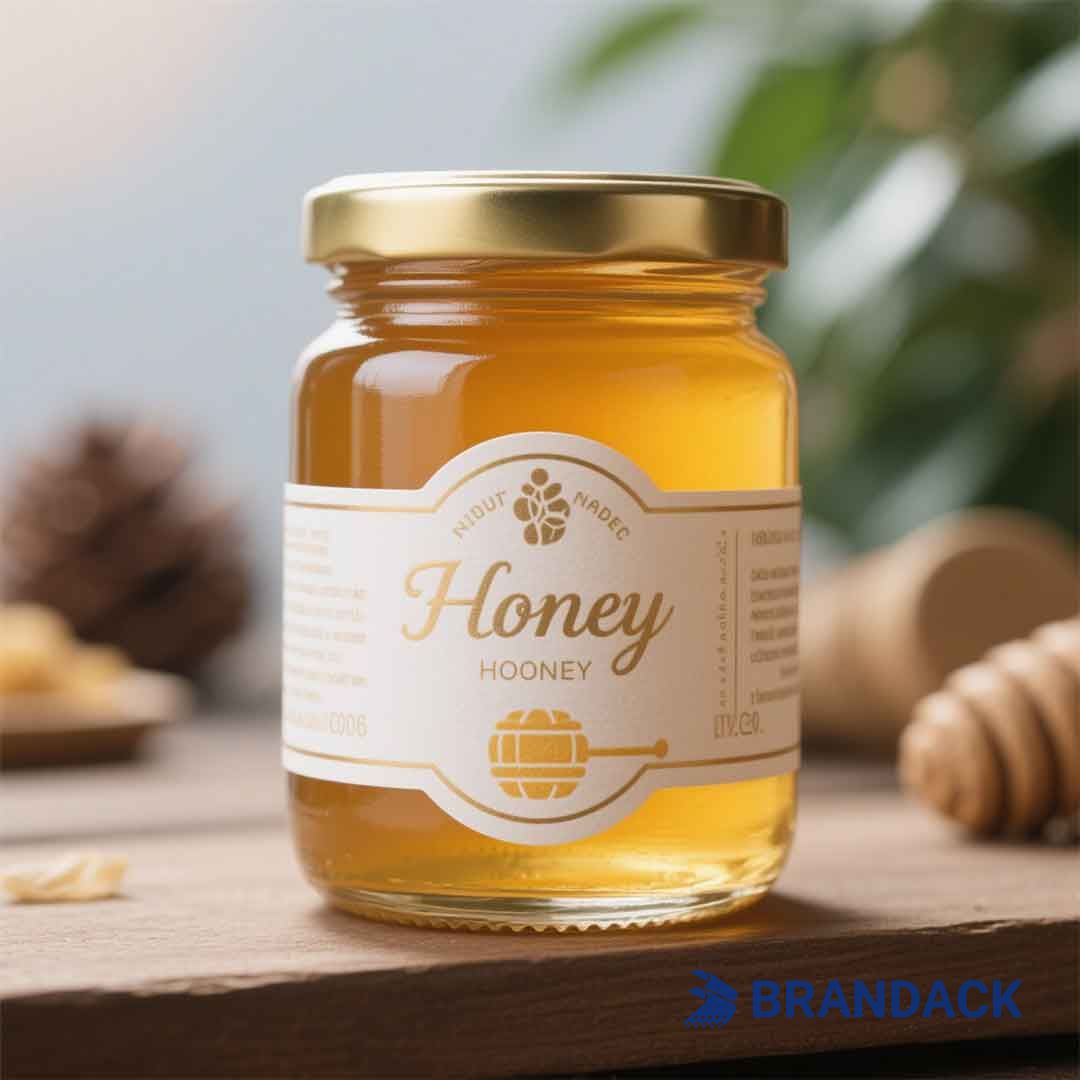 custom honey labels stickers