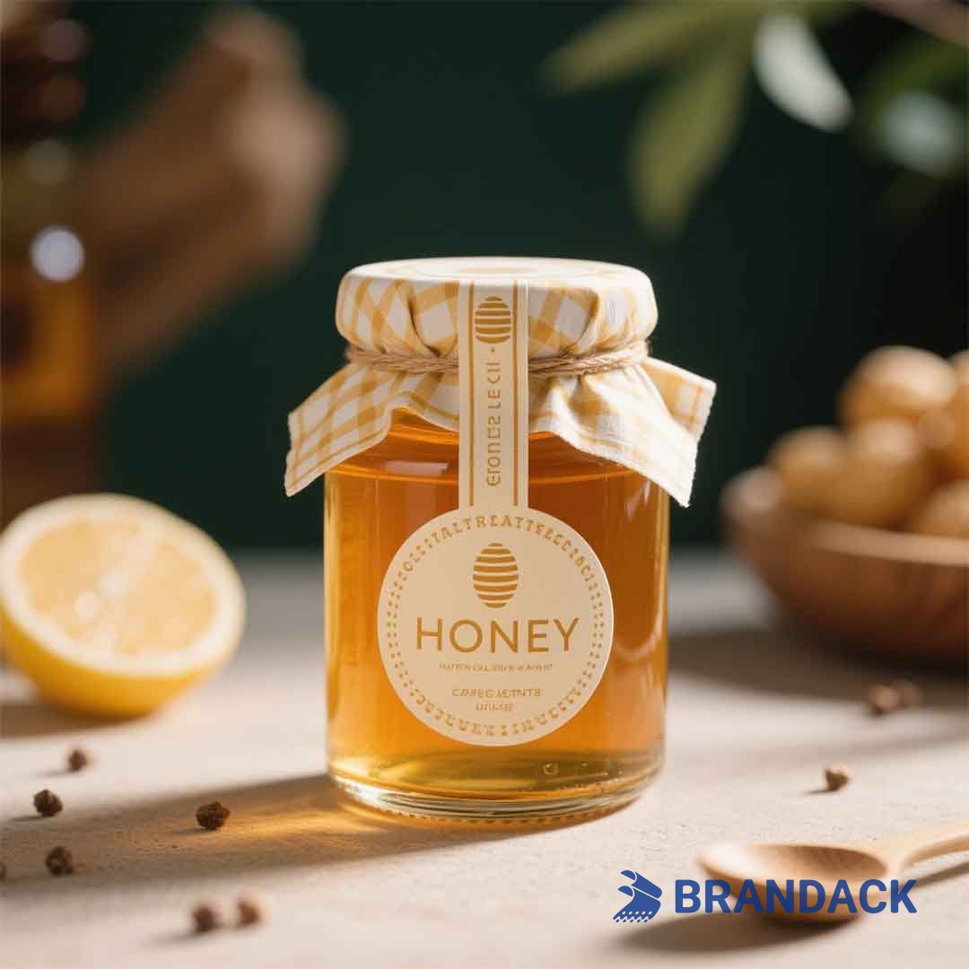 custom honey bottle labels
