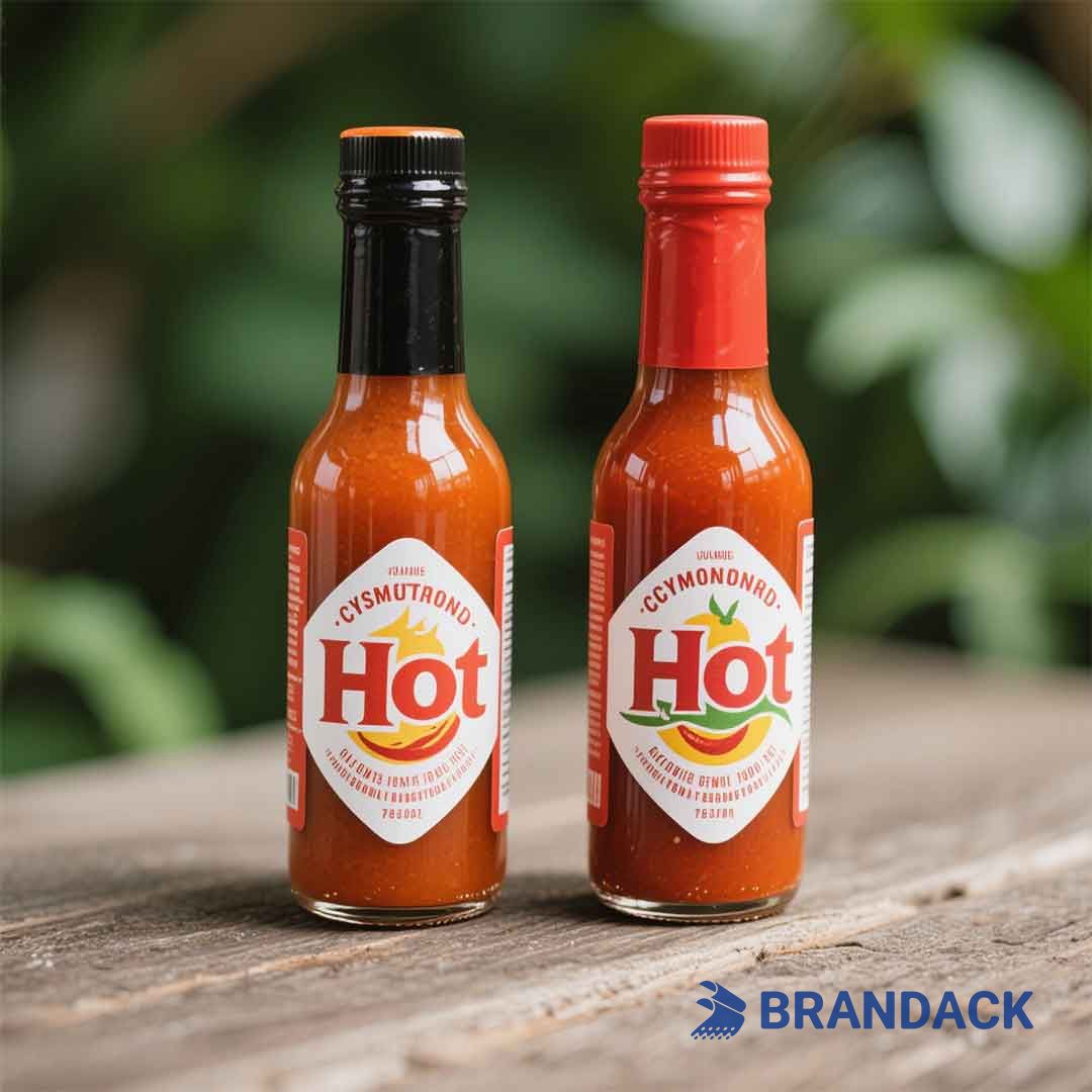 custom hot sauce bottle labels