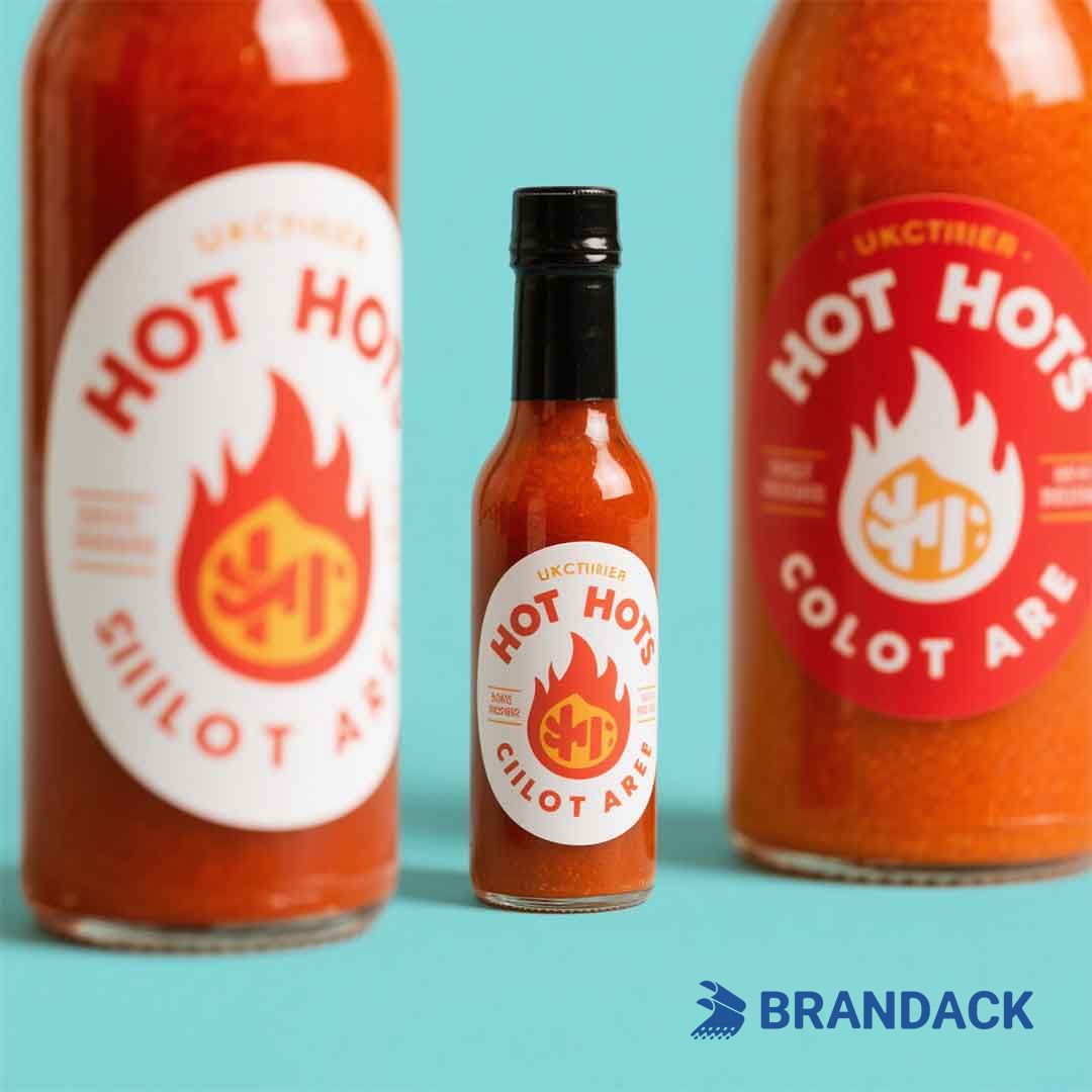 hot sauce label printing