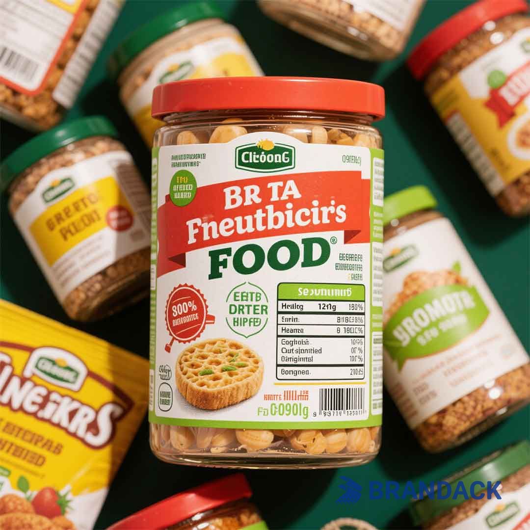food product labels