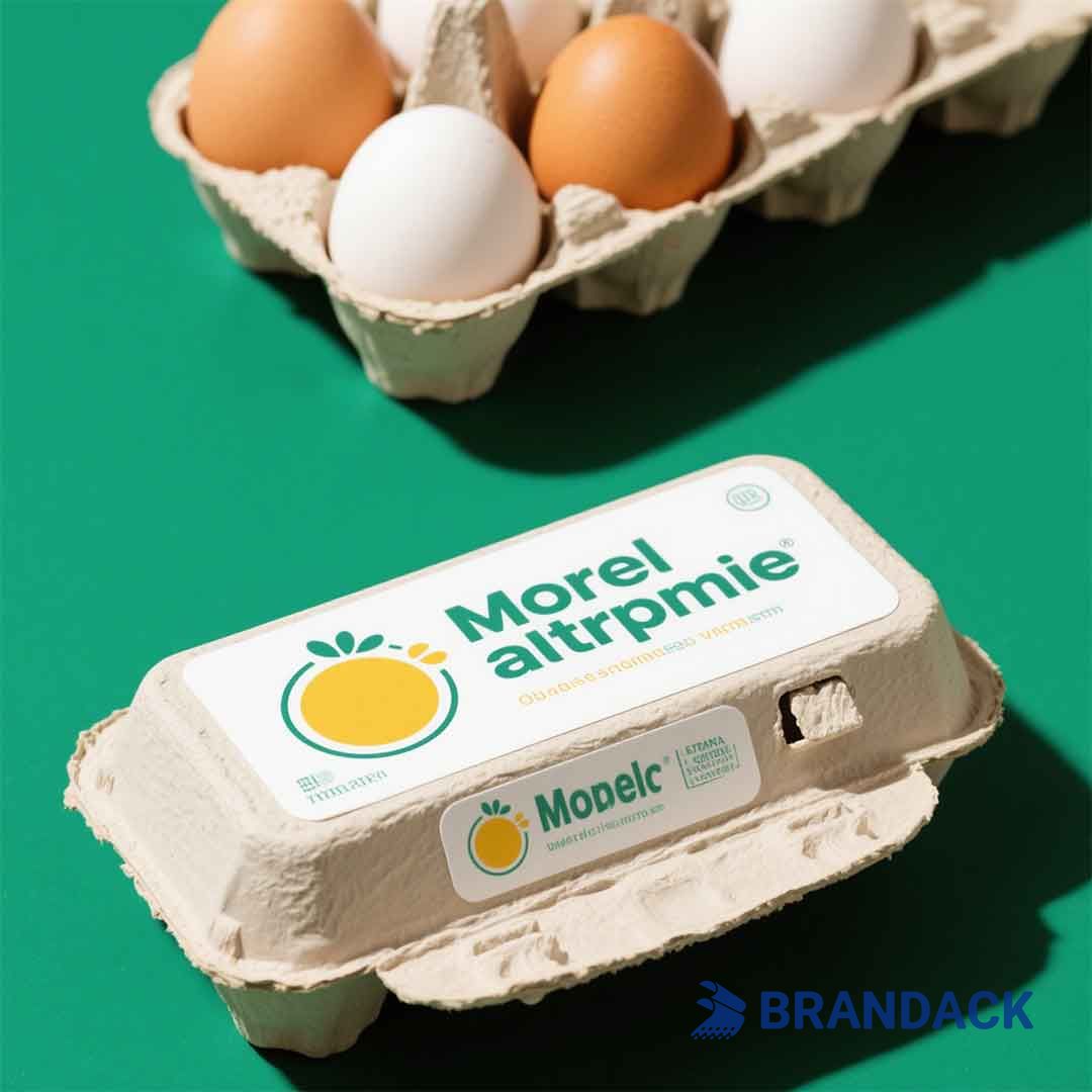 egg box labels