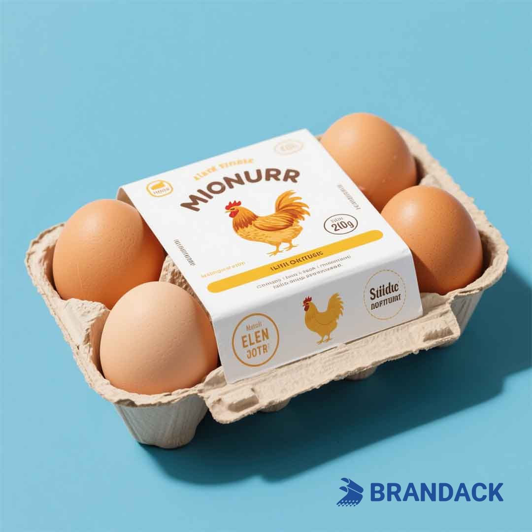 Custom Egg Food Label Printing | Egg Labelling and Packaging Company