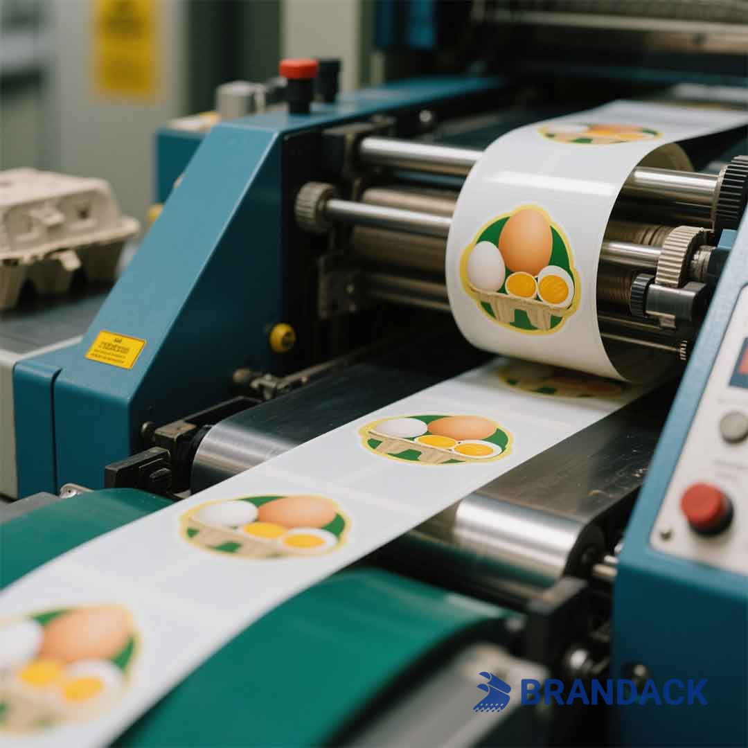 custom egg carton stickers
