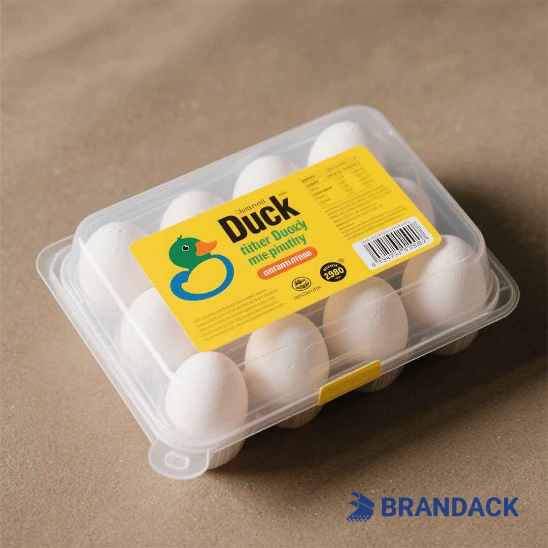 Custom Duck Egg Labels | Design Your Own Egg Carton Label