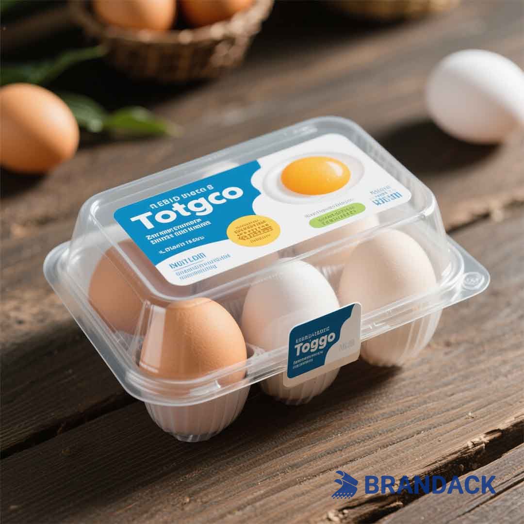 custom printed egg carton labels