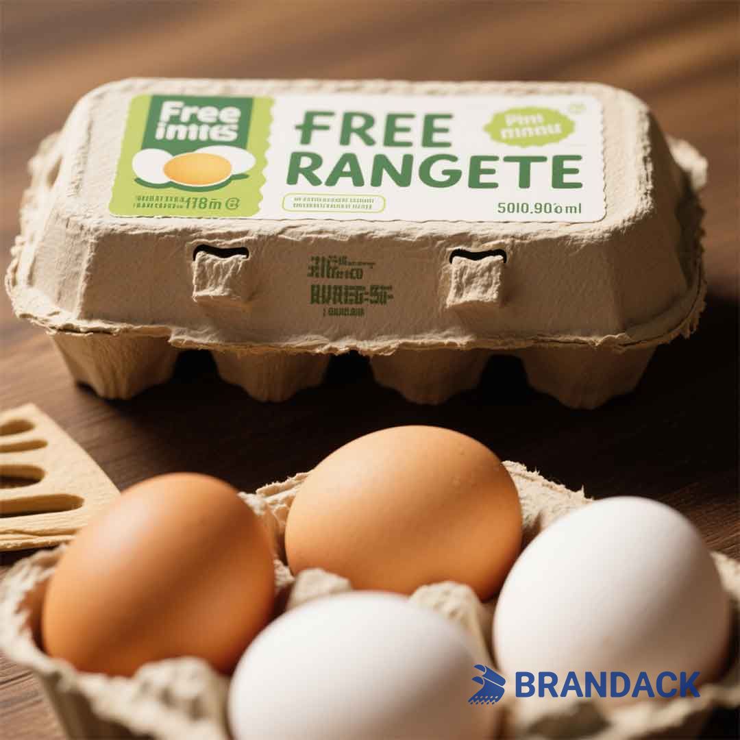 cage free eggs label