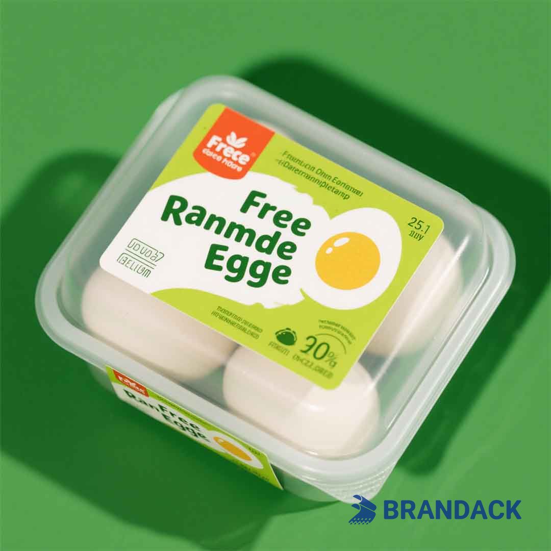 cage free eggs label
