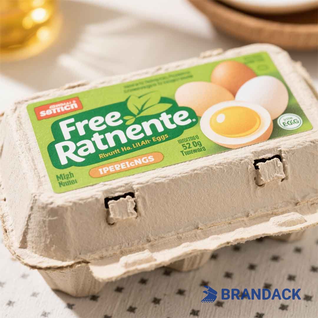 free range egg box