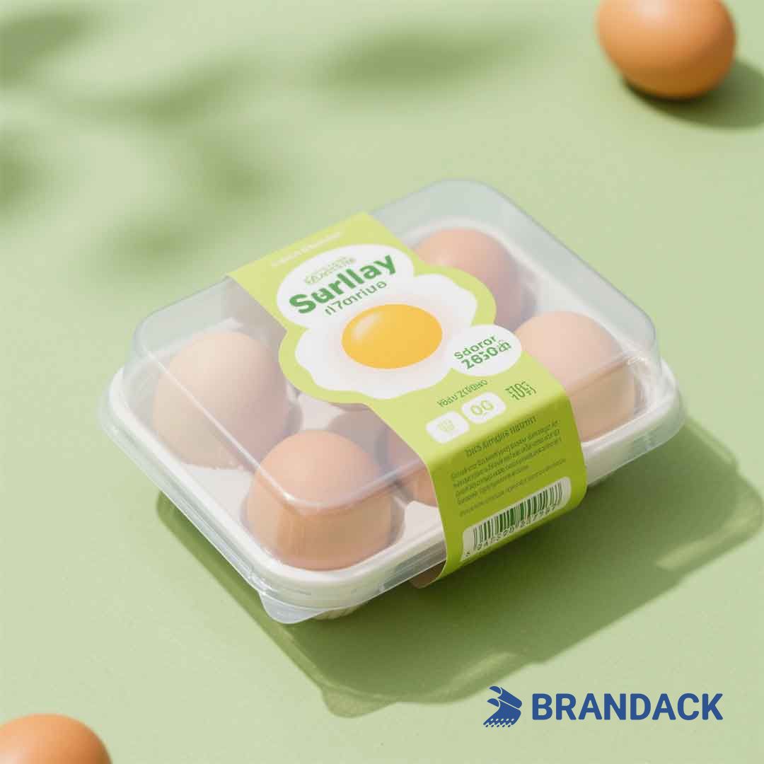 egg box label printing