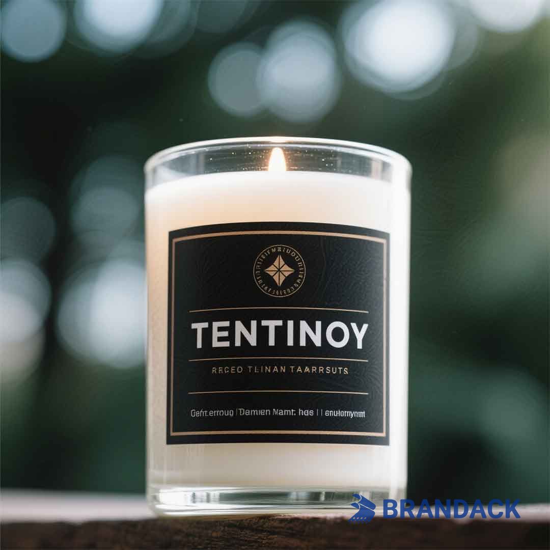 custom candle labels
