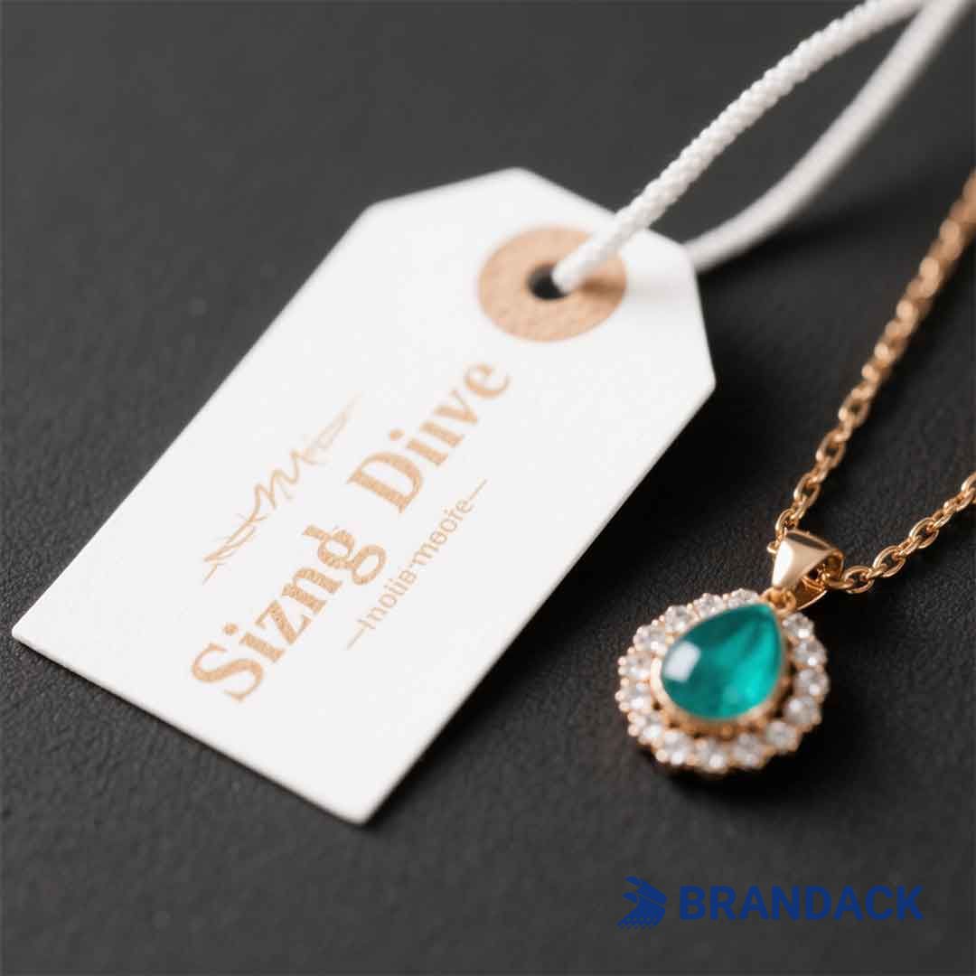 Custom Personalized and Branded Jewelry Tags with Your Logo
