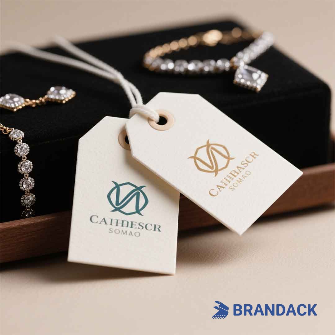 jewelry tags with logo